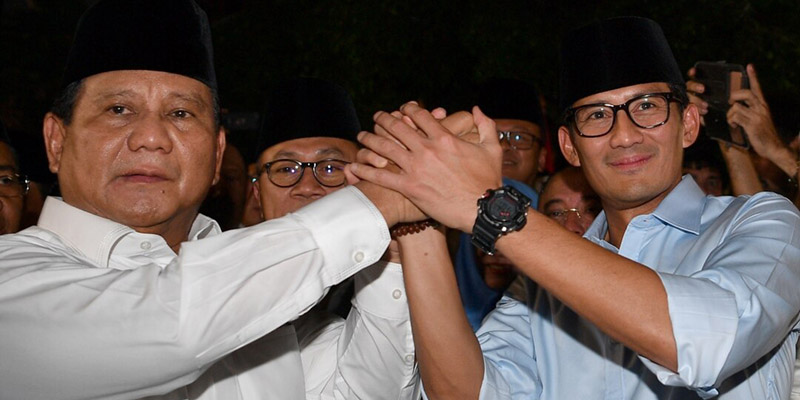 Prabowo Diminta Legawa Usung Sandiaga di Pilpres, Demi Hindari Hattrick Kekalahan