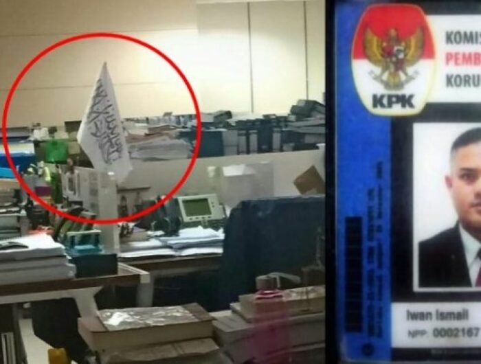 Soal Foto Bendera Mirip HTI di KPK, Polri Enggan Turun Tangan