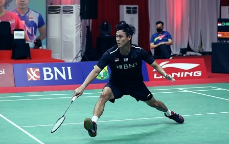 Shesar Hiren Rhustavito Sang Pahlawan, Indonesia ke-8 Besar Thomas Cup 2020