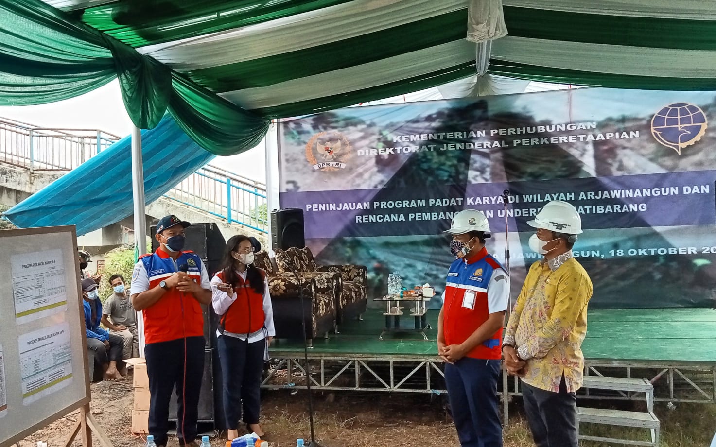 Ditjenhub Perkeretaapian Laksanakan Padat Karya, Segini Anggarannya