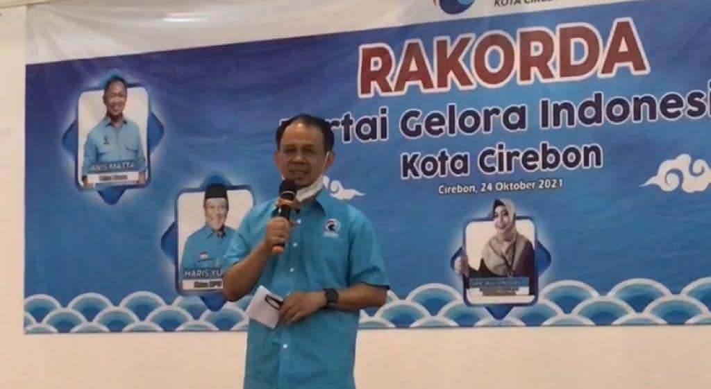 Partai Gelora Rakerda di Kota Cirebon, Mahfudz: 28 Oktober Target 500 Ribu Anggota