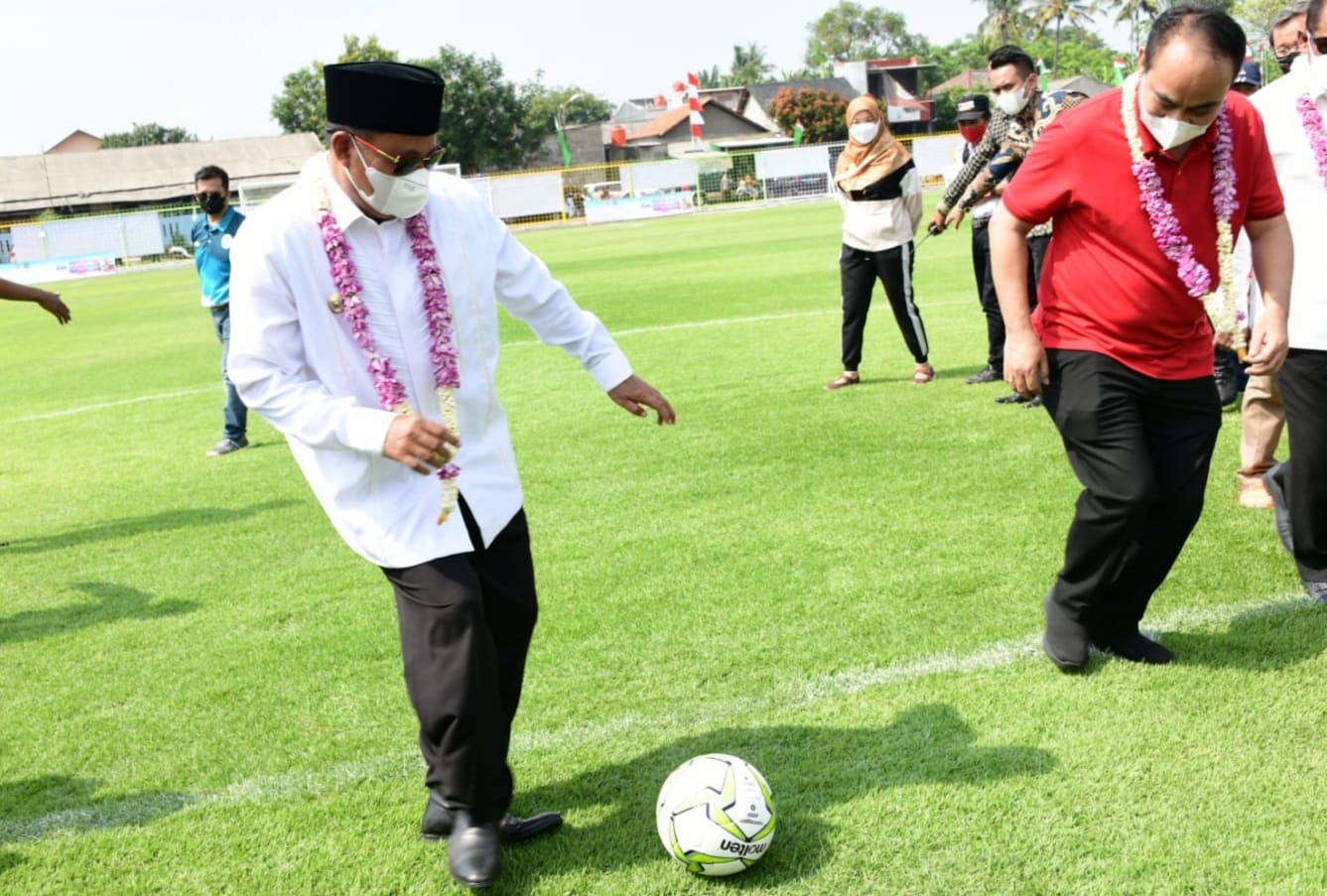 Pakai Dana Desa, Setiamekar Punya Stadion Mini Berstandar Internasional