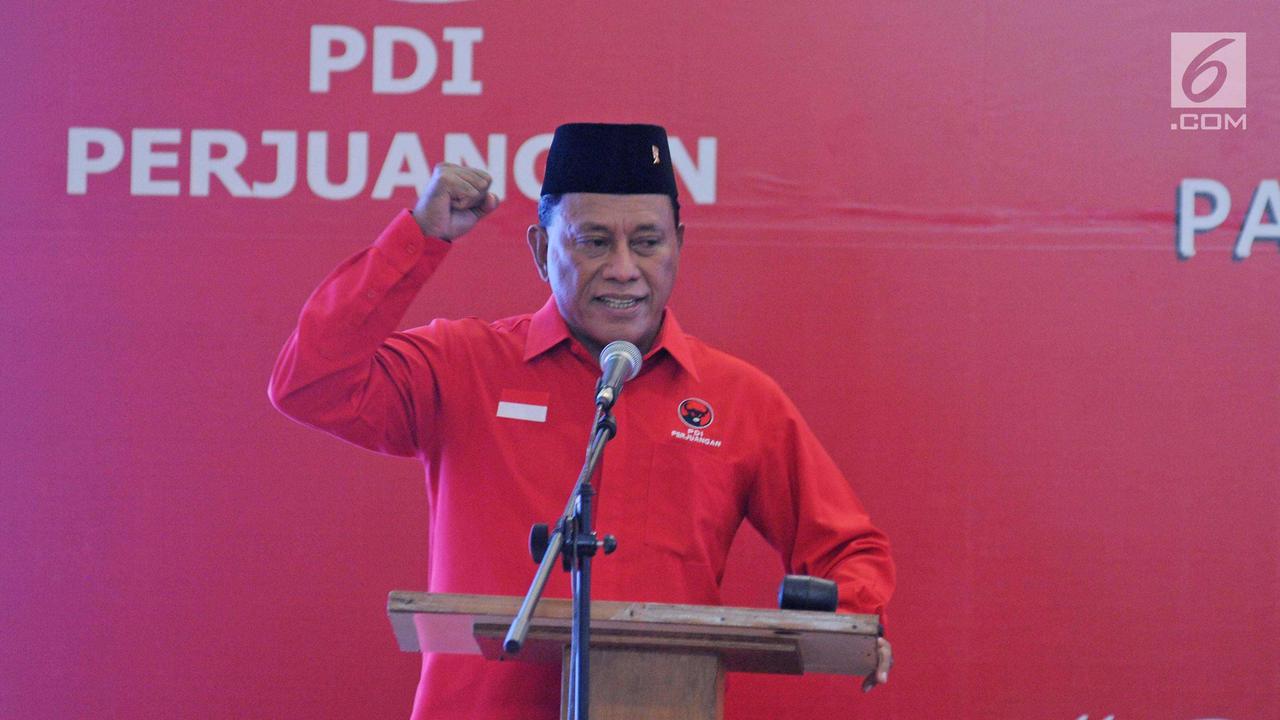 Komarudin Watubun Ingatkan Kader PDI Perjuangan Soal ini