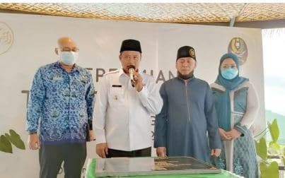 Wagub Apresiasi Objek Wisata Talaga Langit, Ustad Ujang: Rasakan Pengalaman Baru Berwisata di Talaga Langit