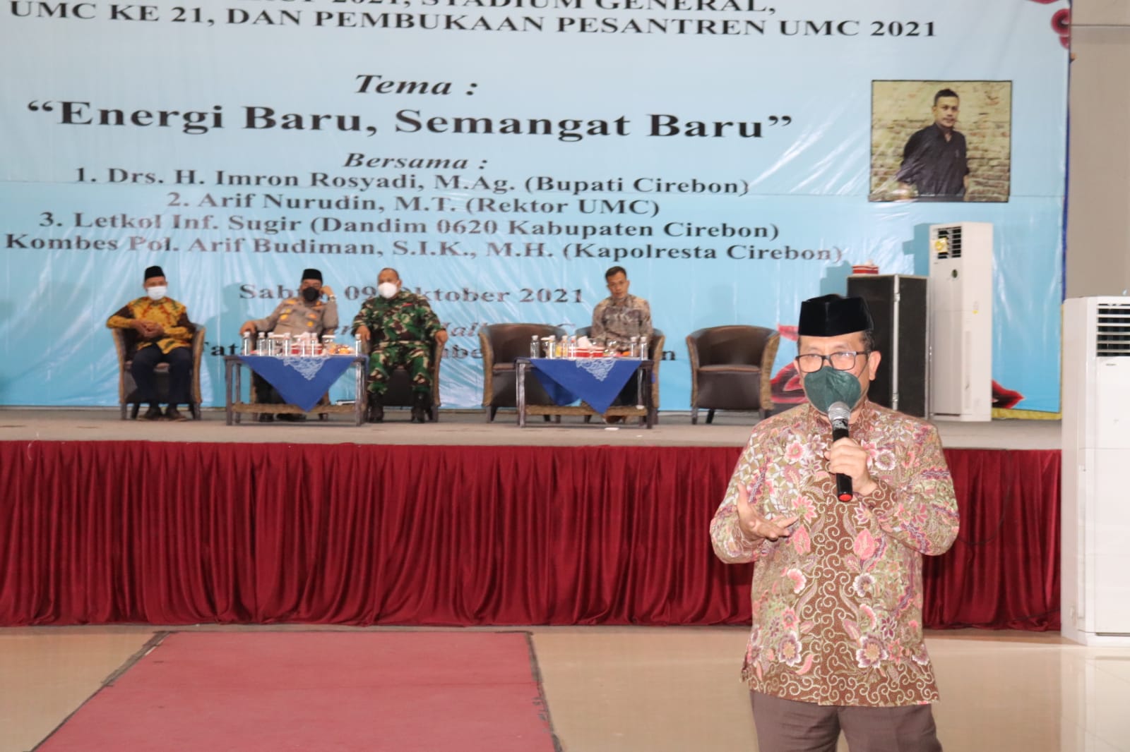 Pesan Bupati Imron Kepada Mahasiswa: Harus Bisa Berikan Solusi Terkait Permasalahan di Daerah