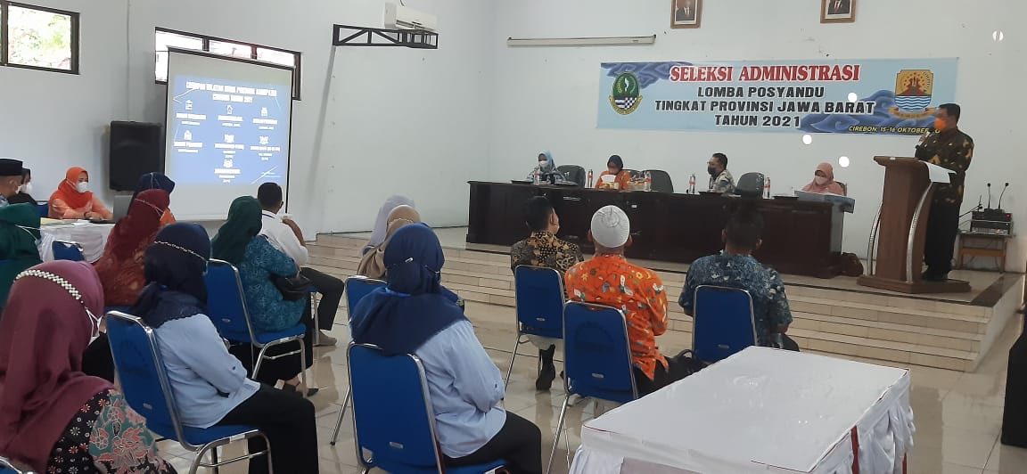 Jadi Tuan Rumah Seleksi Administrasi Lomba Posyandu Tingkat Provinsi, DPMD Kab Cirebon: Semoga Juara 1