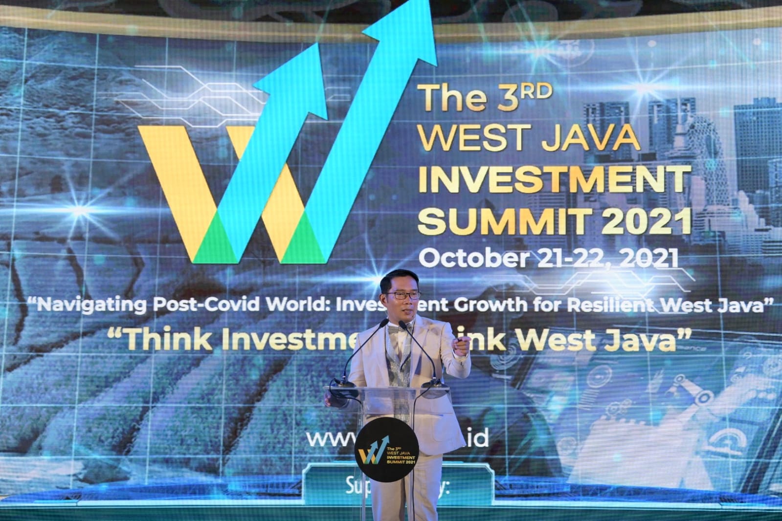 West Java Investment Summit 2021 Resmi Dibuka: Tawarkan 31 Proyek, 33 MoU, Undang 17 Negara