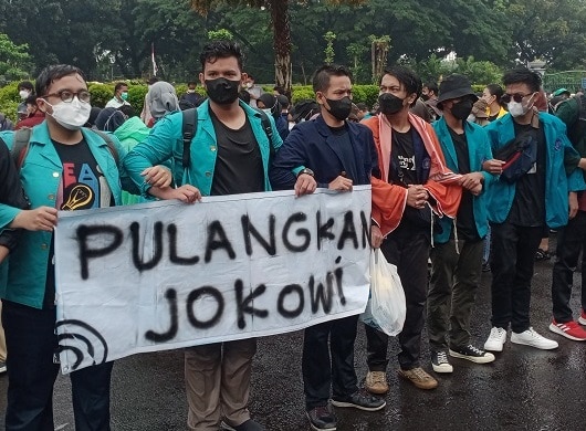 Mahasiswa Kecewa, saat Demo BEM SI, Jokowi Pilih Tinjau Vaksinasi di Kalimantan