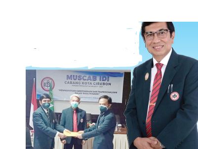 Dr Edial Sanif Sp.JP FIHA FAsCC FICA Terpilh Secara Aklamasi Sebagai Ketua IDI Kota Cirebon