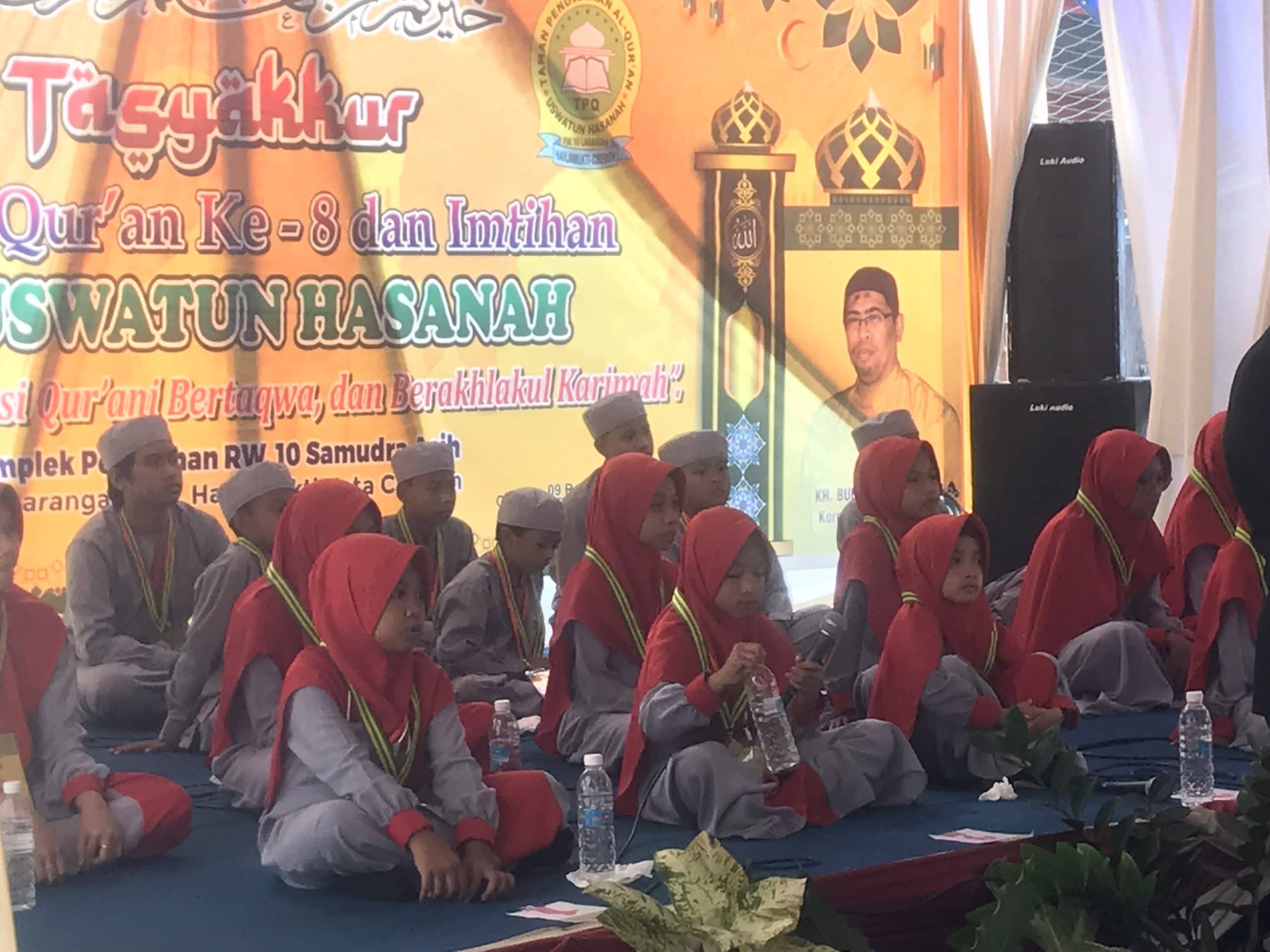 Tasyakur Khotmil Quran Sekaligus Imtihan Tpq Uswatun Hasanah 0114