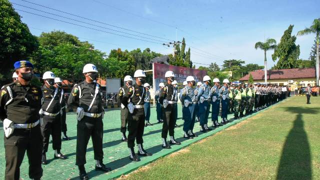 Pilwu Serentak 2021 Kabupaten Cirebon, 4.000 Lebih Personel Gabungan Siap Diterjunkan