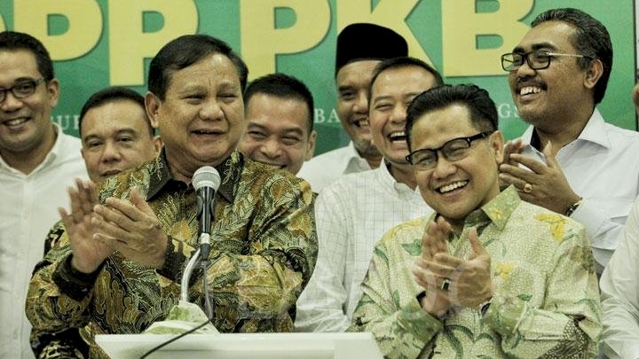 Koalisi PKB dengan Gerindra, Duetkan Prabowo dan Cak Imin Capres 2024