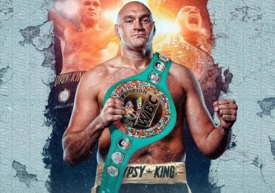 Tyson Fury Klaim Dirinya Juara kelas Berat Terbaik