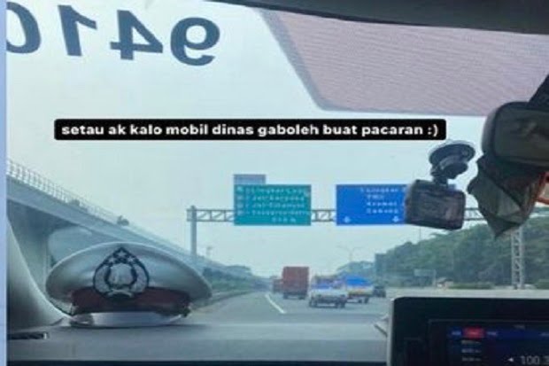 Mobil PJR Dipakai Pacaran, Begini Nasib Bripda A