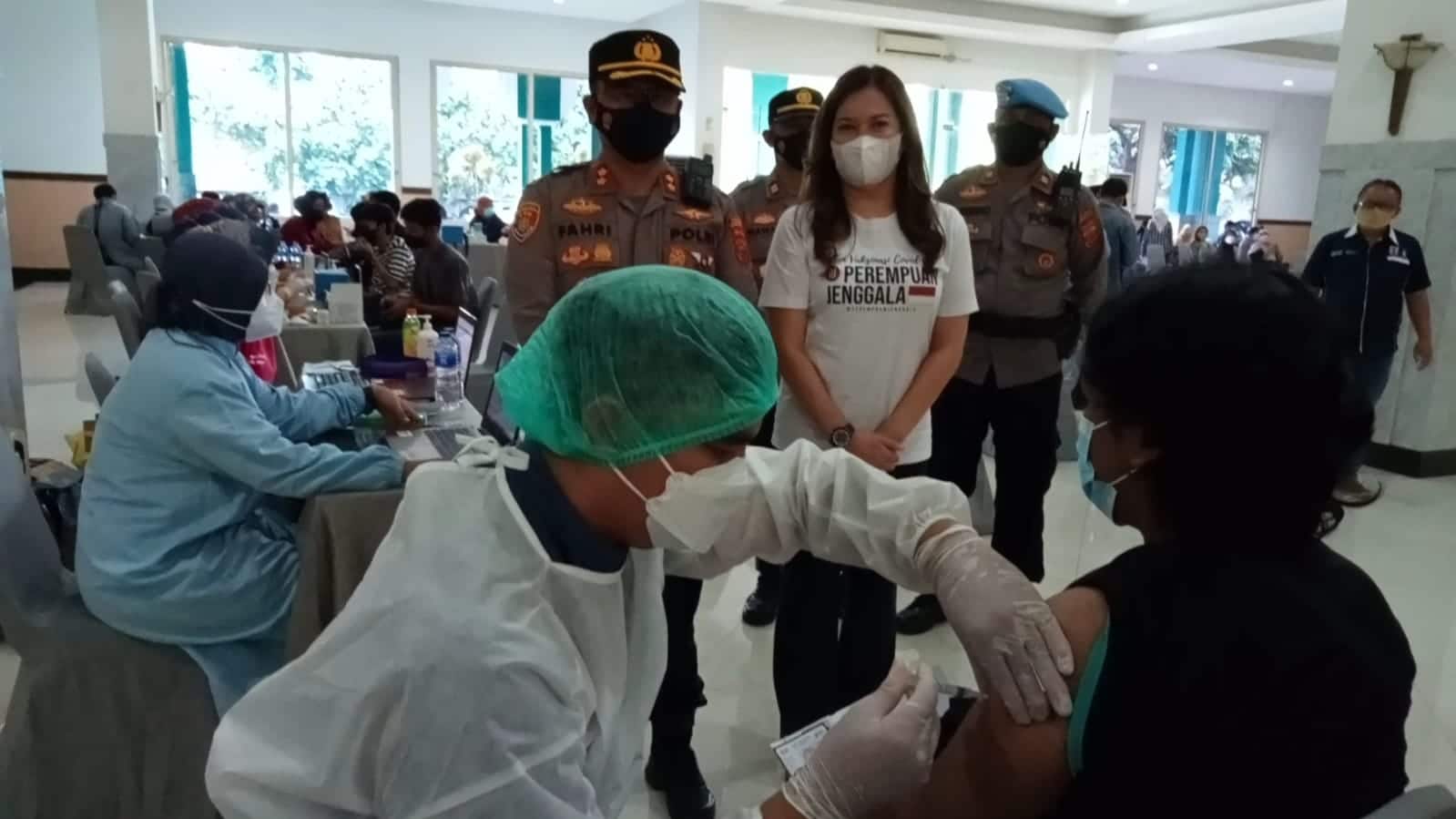 Perempuan Jenggala Vaksinasi Covid-19 sampai 15 Ribu Dosis di Cirebon