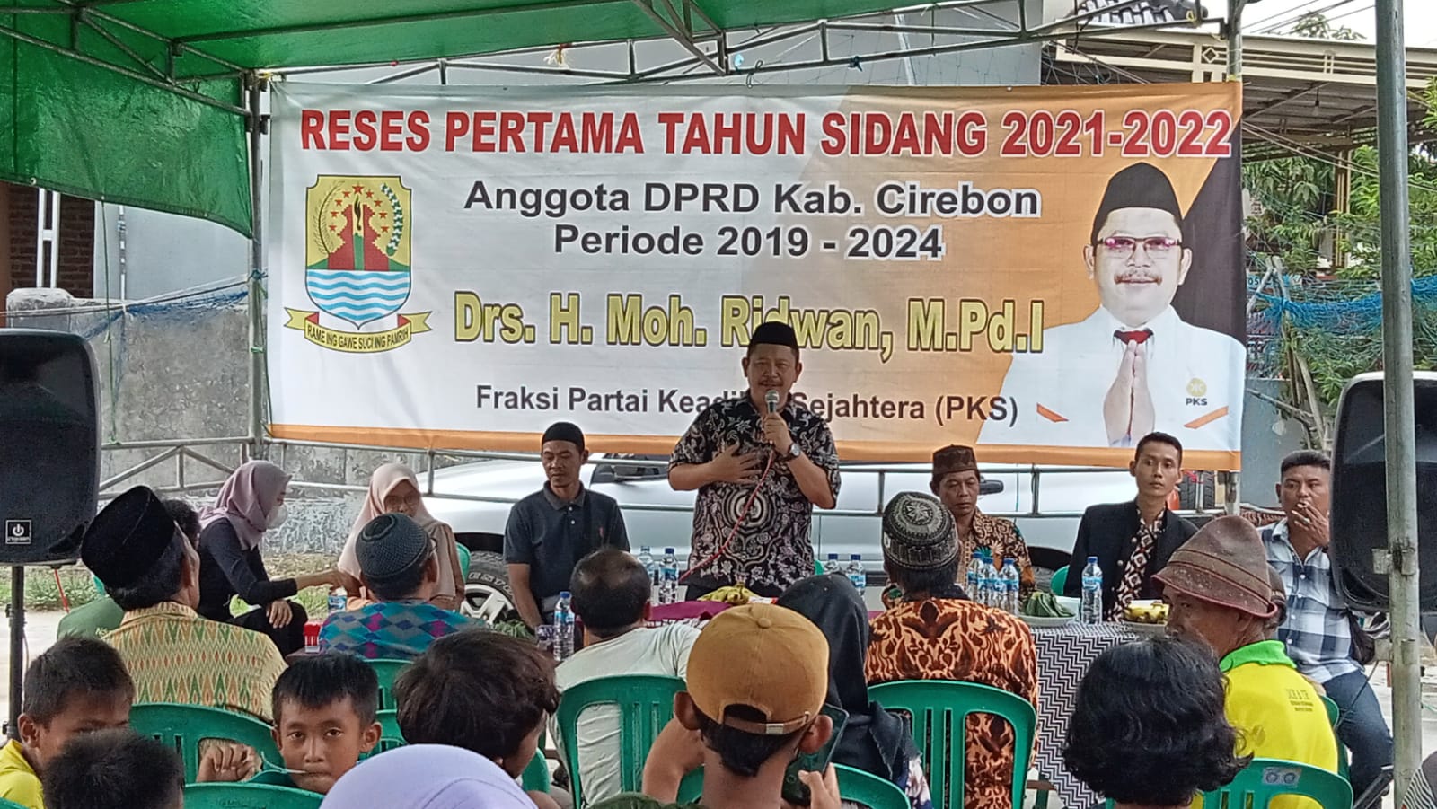 Reses di Pangkalan, H Moh Ridwan Belanja Aspirasi Rakyat