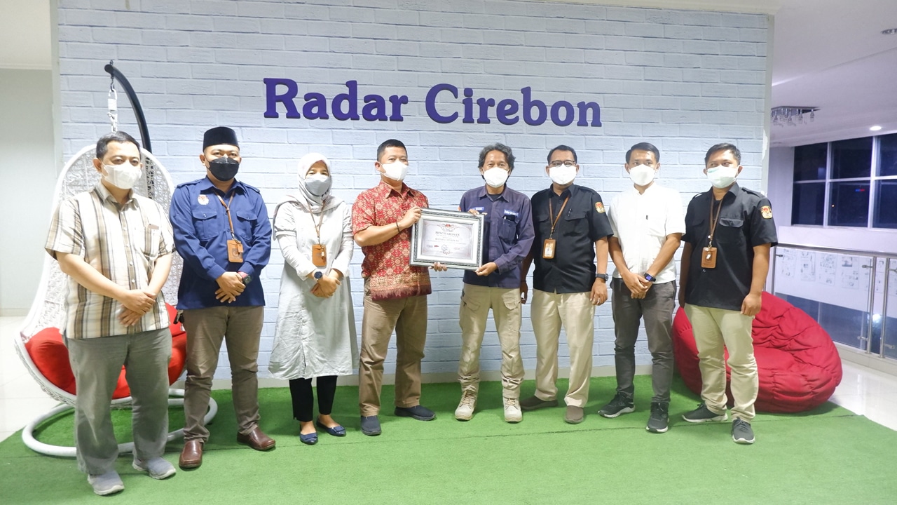 KPU Kabupaten Cirebon Apresiasi Radar Cirebon Group