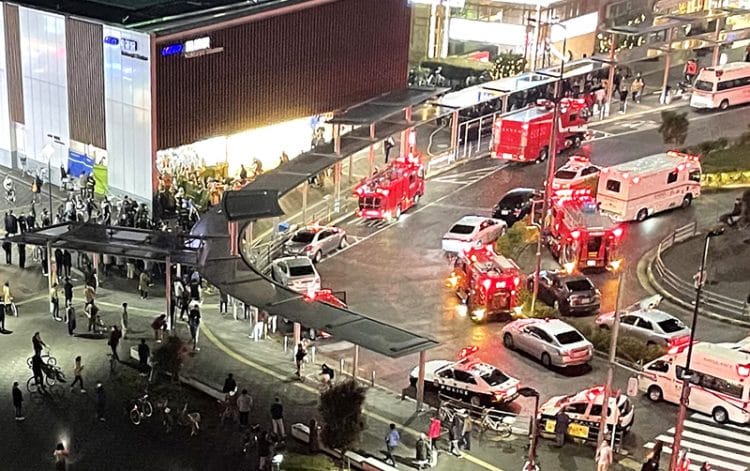 Heboh Aksi Joker, Tusuk Sejumlah Orang di Kereta Shinjuku