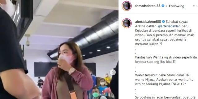 Ibu Politisi PDIP Arteria Dahlan Dimaki-maki Wanita, Sebut Nama Jenderal