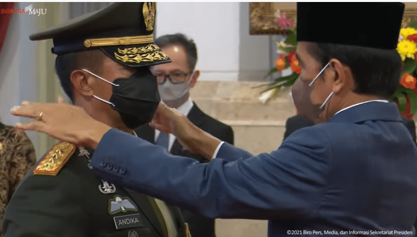 Jenderal Andika Perkasa Resmi Dilantik Jadi Panglima TNI