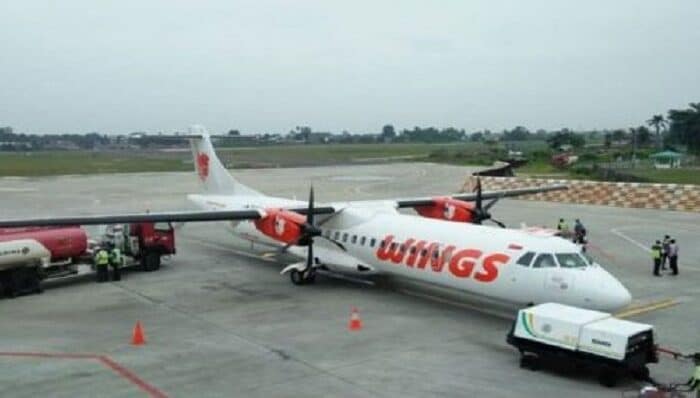 Pesawat Wings Air Berputar-putar di Udara, Gagal Mendarat dan Kembali ke Lombok