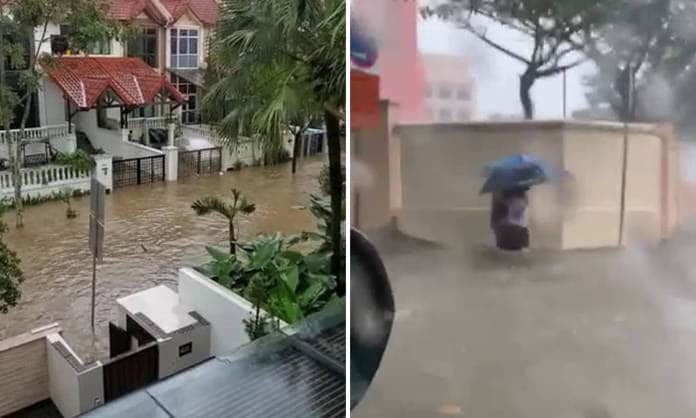 Singapura Banjir Bandang Gara-gara Potongan Rumput Sumbat Drainase