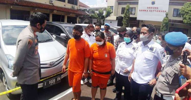 Suami Istri Berbuat Terlarang di 12 Lokasi, Ditangkap Polisi di Brebes