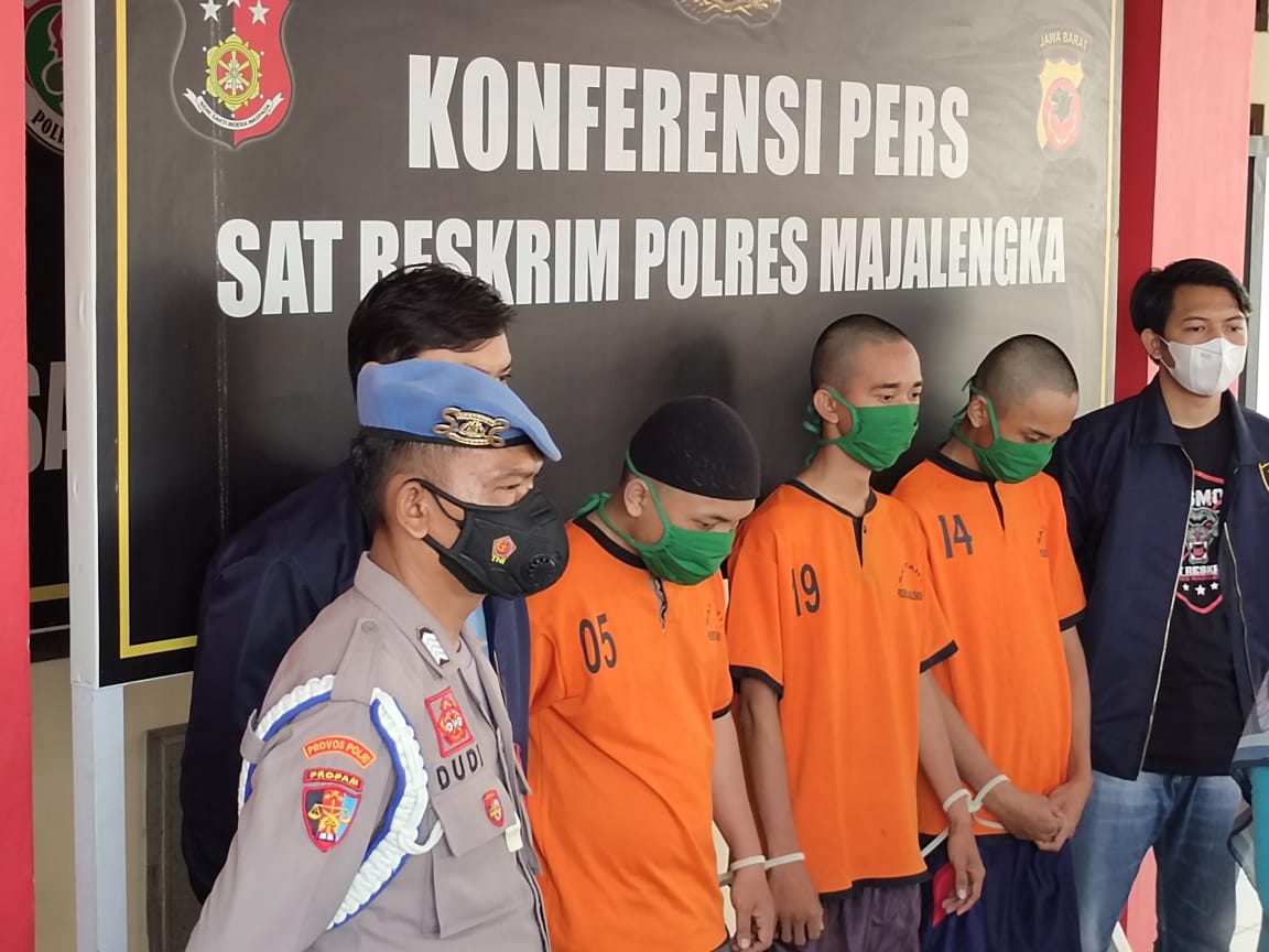 Geng Motor Beraksi di Majalengka, Todong Korban, Rampas Hp