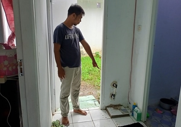 Rumah Warga di Kejuden Dibobol Maling, Pompa Air dan Tabung Gas Hilang
