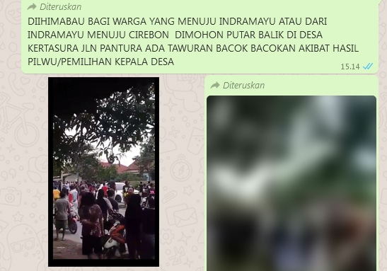 Beredar WA Diimbau Warga yang ke Indramayu Waspada Tawuran di Kertasura, Polres Cirebon Kota: Hoax, Situasi Se