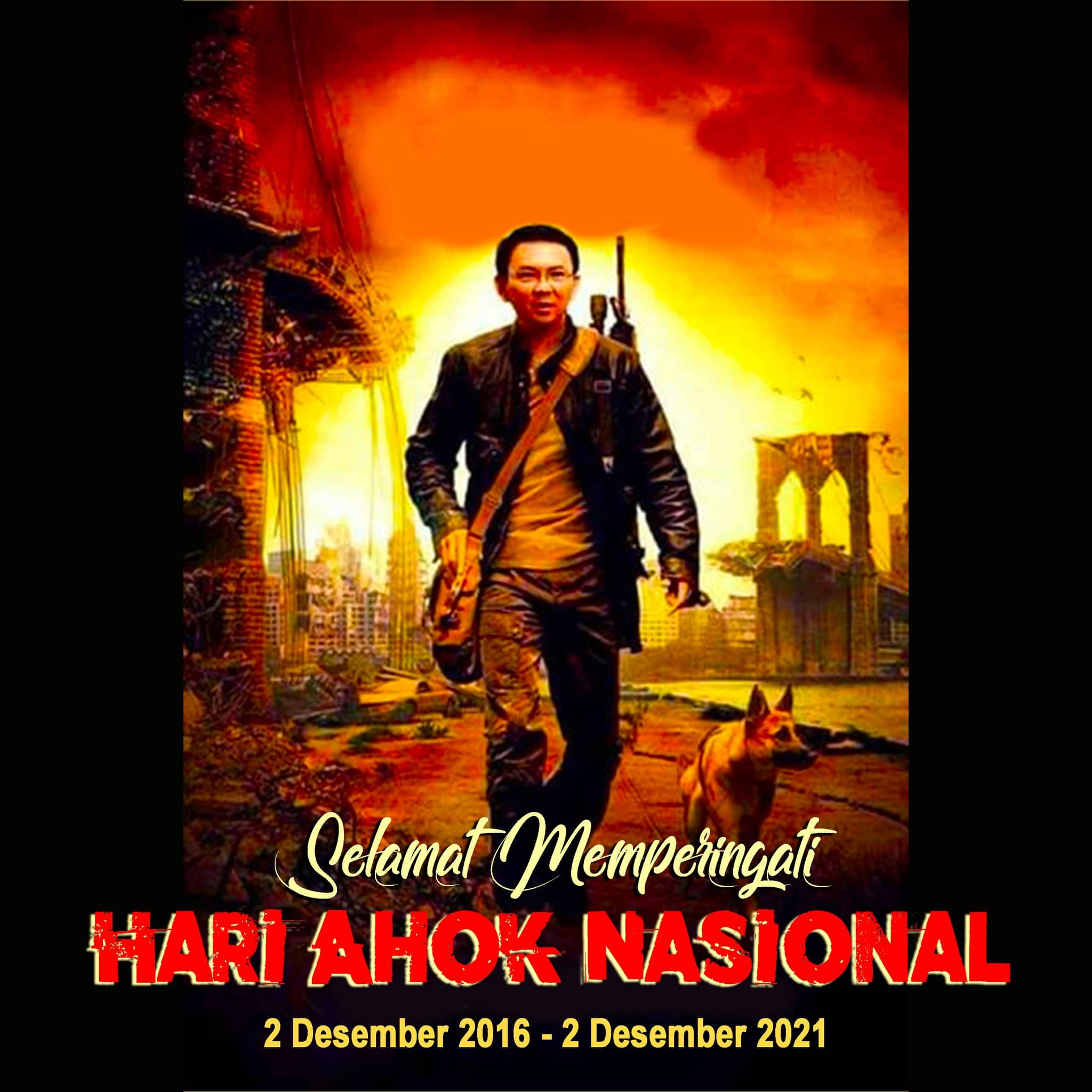 Hari Ahok Nasional Trending di Twitter, Pasca Reuni 212