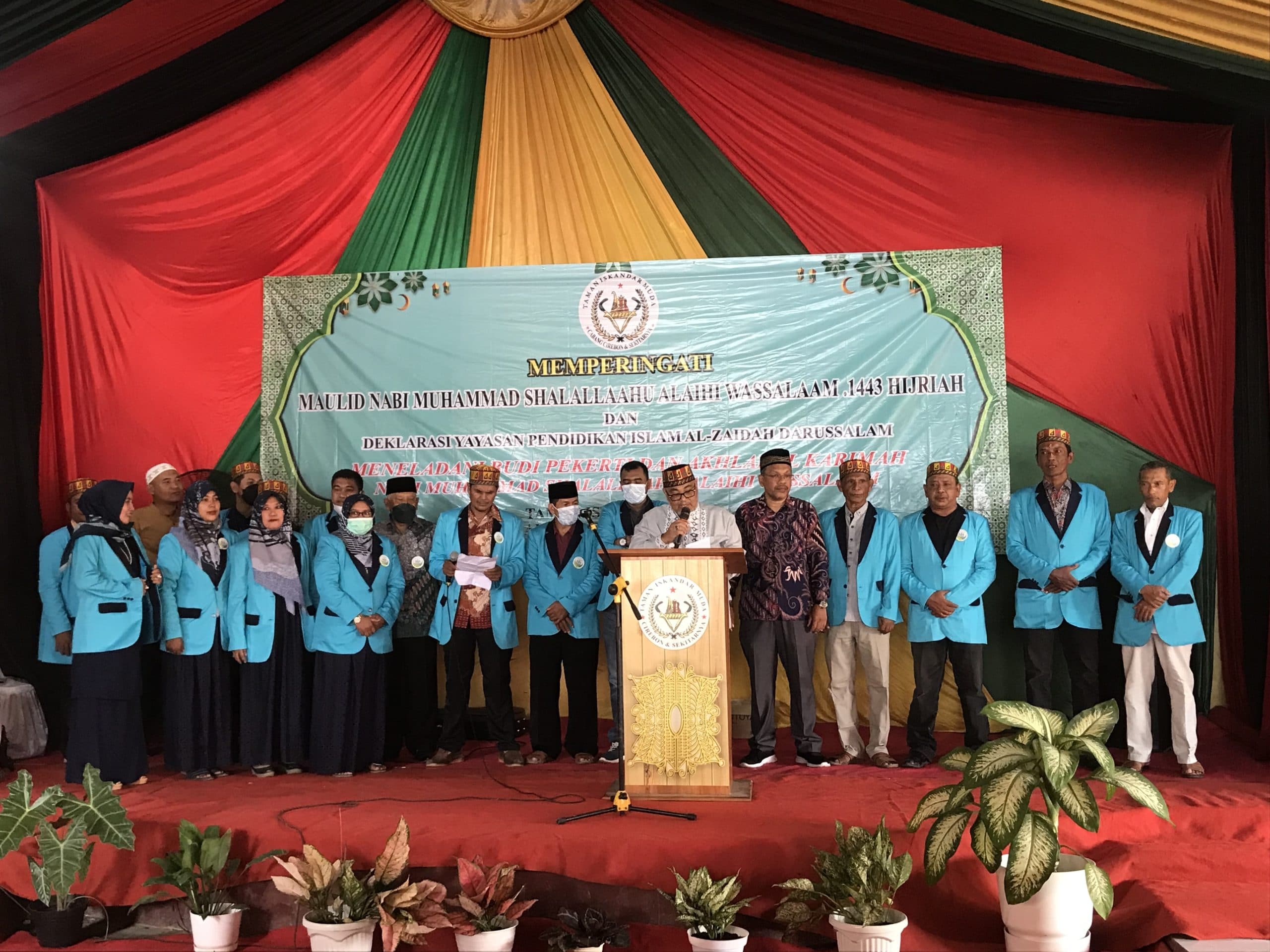 Taman Iskandar Muda Cirebon Gelar Maulid dan Deklarasi