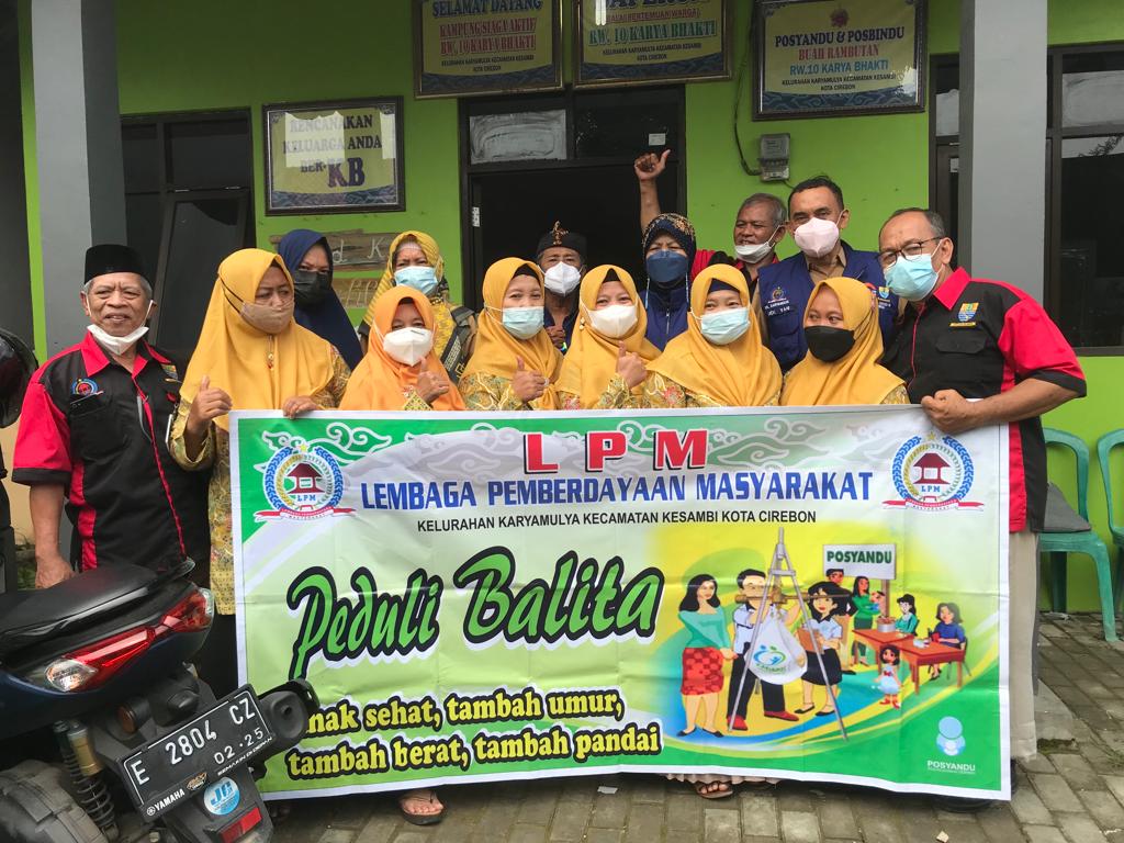 LPM Karya Mulya Tuntaskan Pemberian PMT