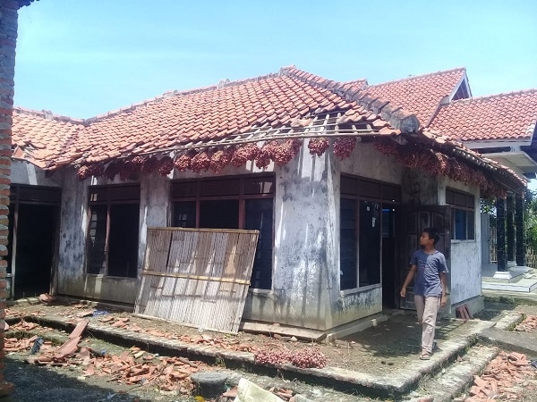 Angin Puting Beliung di Tawangsari Losari, 16 Rumah Warga Rusak