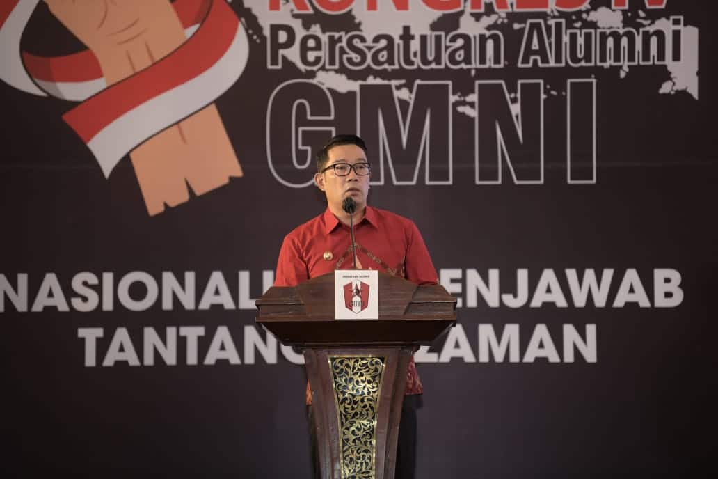 PA GMNI Gelar Kongres di Bandung, Ridwan Kamil: Harus Lahirkan Gagasan Besar dan Solusinya Bagi Bangsa