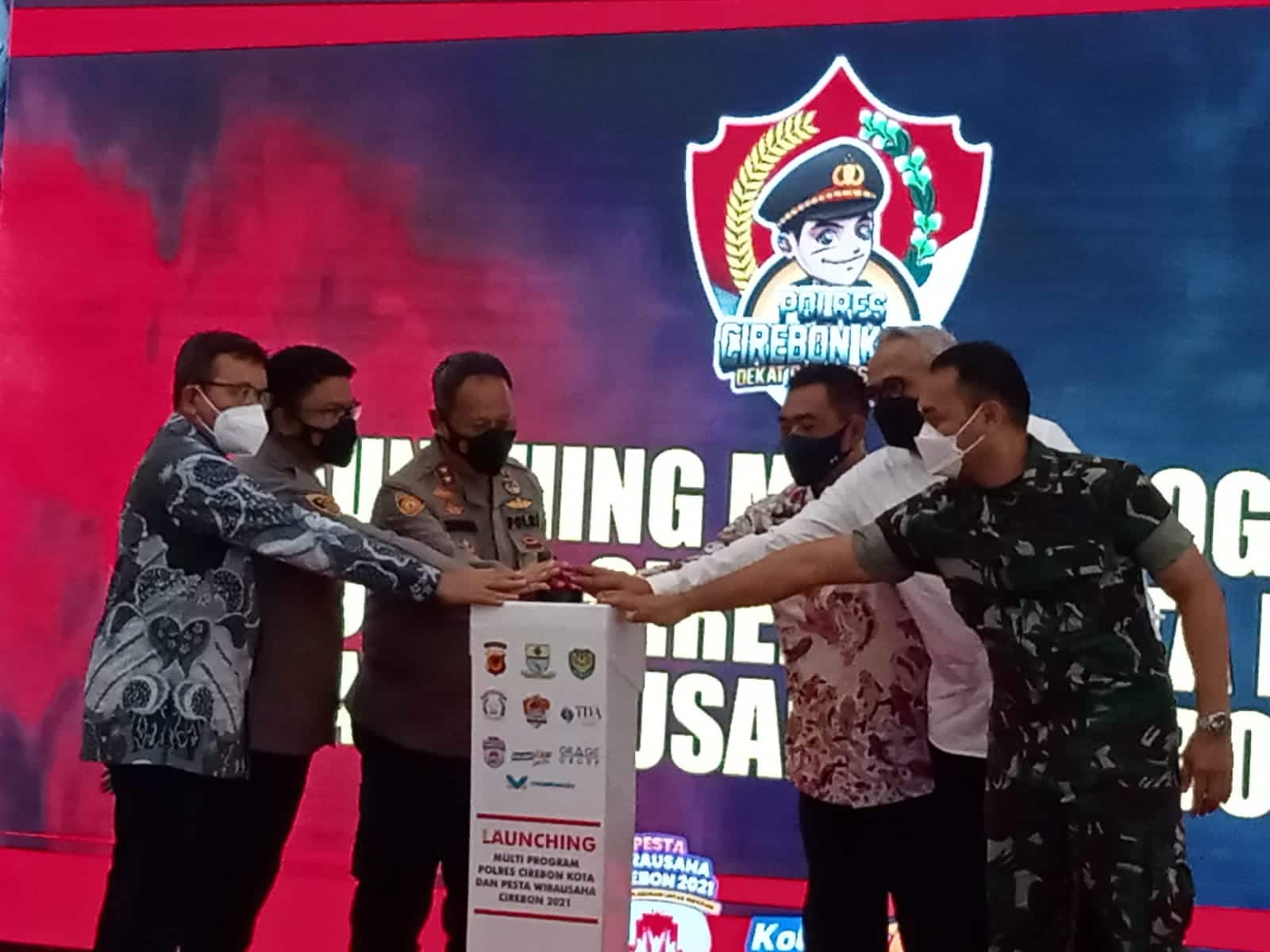 Inovasi, Kapolda Jabar Launching Multi Program Polres Cirebon Kota