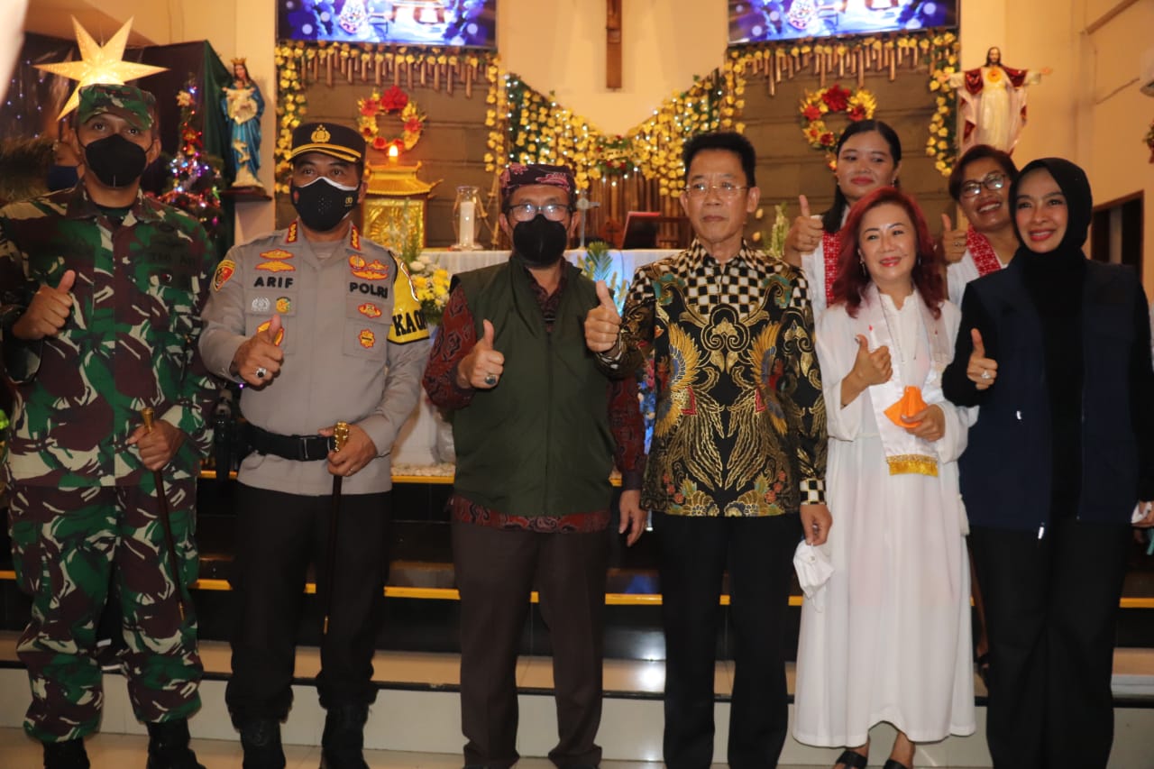 Perayaan Natal di Kabupaten Cirebon Aman dan Lancar