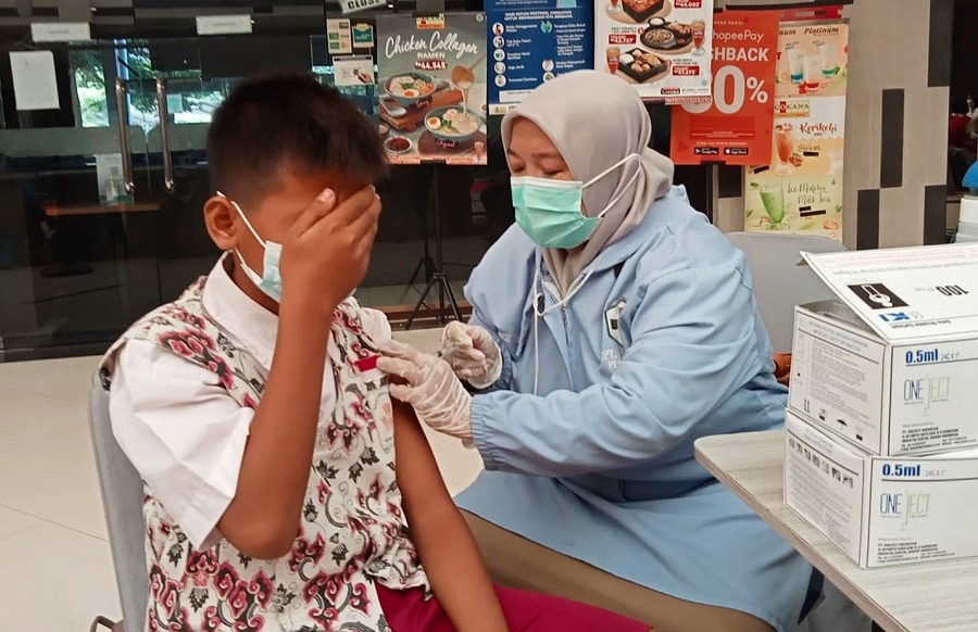Vaksinasi Anak di Kota Cirebon, Target 31.408, Selesai Februari
