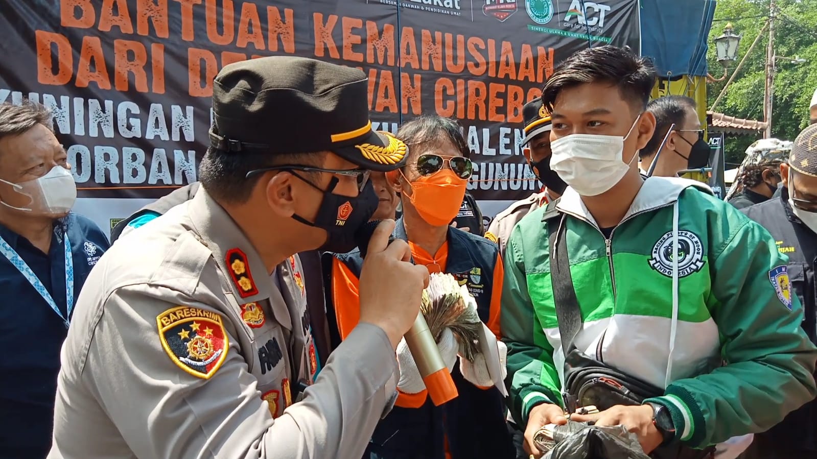 Bantu Korban Erupsi Gunung Semeru, RPM Cirebon Kirim Donasi