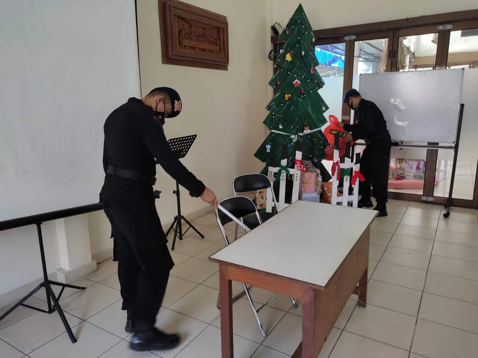 Sterilisasi Gereja Jelang Natal, Upaya Antisipasi Gangguan Kamtibmas
