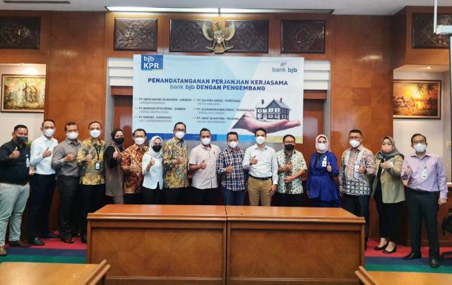 Ini Komitmen bank bjb dan Enam Pengembang Perumahan di Wilayah Timur Jawa Barat