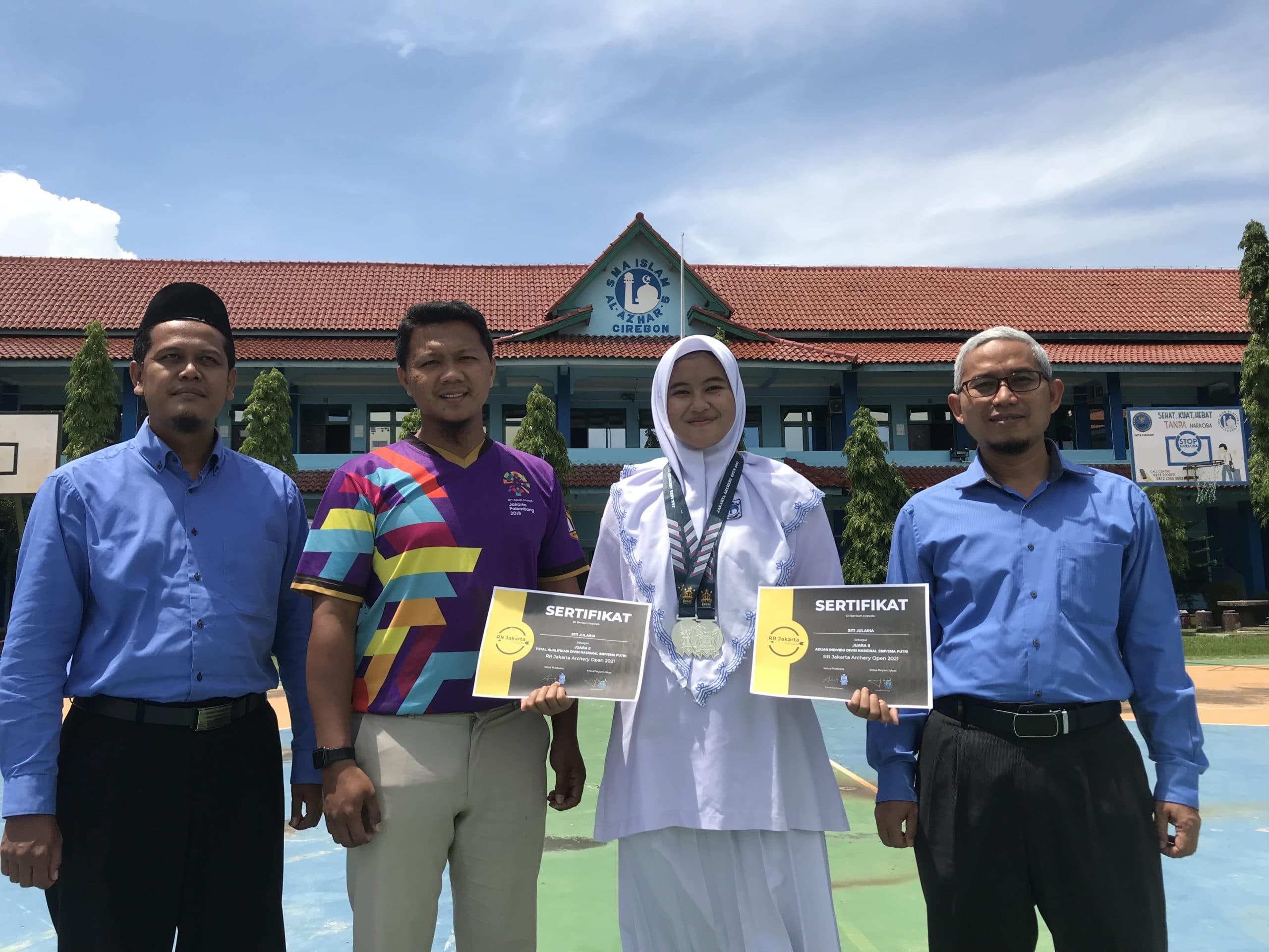 SMA Islam Azhar Borong Juara RR Jakarta Archery Open