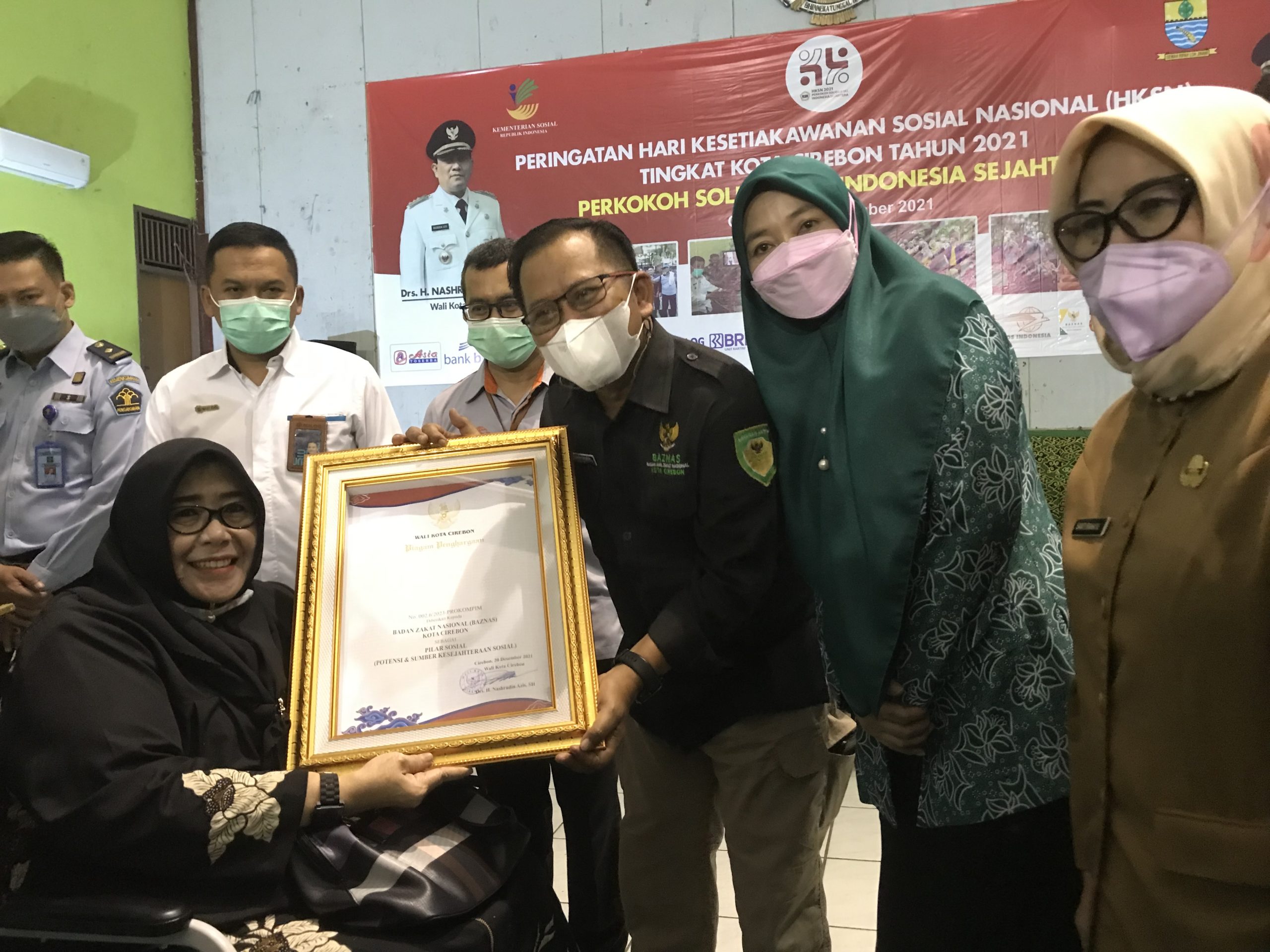 Baznas Raih Penghargaan dari Pemkot Cirebon