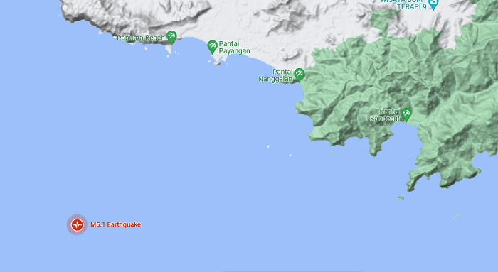 Gempa Bumi Jember, Update BMKG: 5,0 Magnitudo, Dirasakan sampai Bali