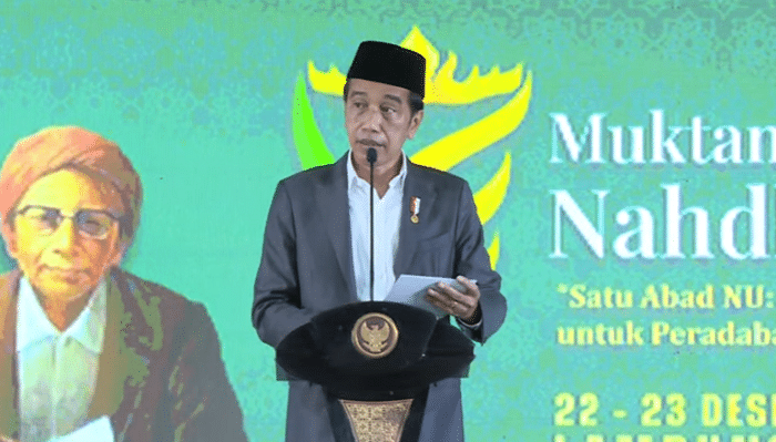 Muktamar NU di Lampung, Presiden Jokowi Bilang Begini