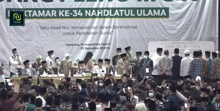 Ketua Umum PBNU Hasil Muktamar Lampung, KH Yahya Cholil Staquf, Sah!