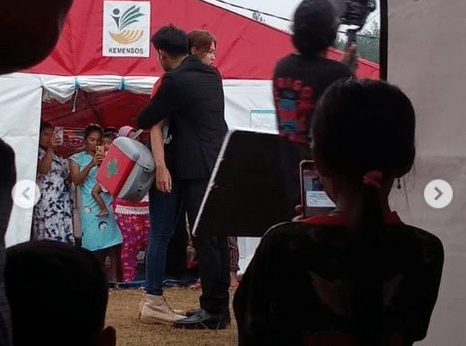 Viral, Shooting Sinetron di Pengungsian Korban Erupsi Semeru, Warga Lumajang Serukan Boikot