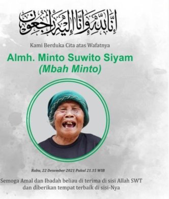 Innalillahi…Mbah Minto Youtuber Meninggal Dunia