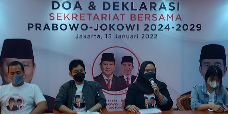 Duet, Sekber Resmi Deklarasi Dukungan untuk Prabowo-Jokowi di Pilpres 2024