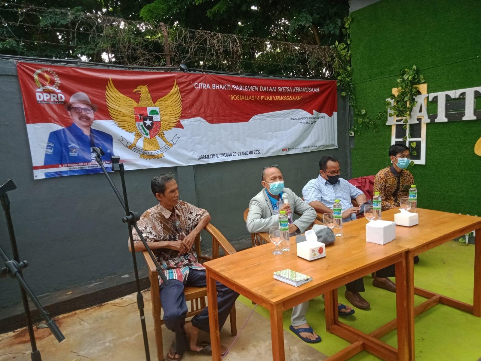 Sosialisasi Empat Pilar, SBH Beri Bantuan Warga Tiga RW